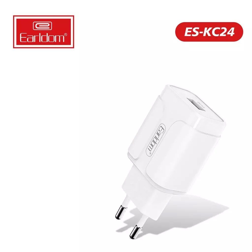 Sạc Nhanh Earldom 18W ES - KC24 Chính Hãng Bảo Hành 1 Năm
