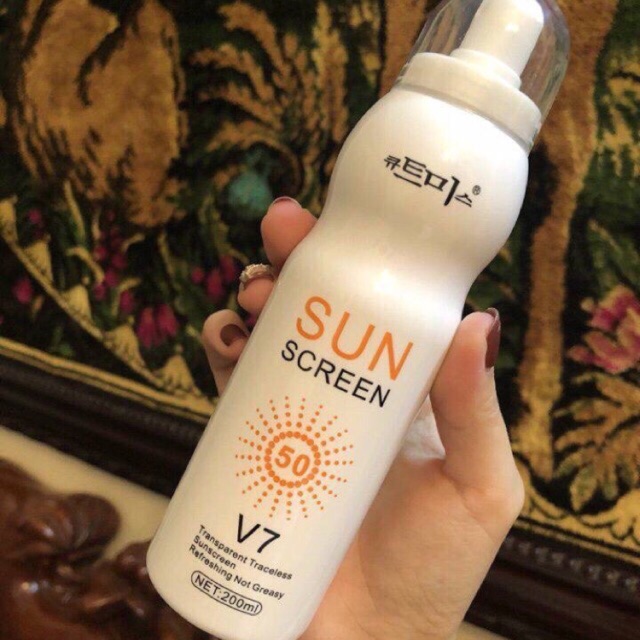 Xịt chống nắng V7 Sun screen