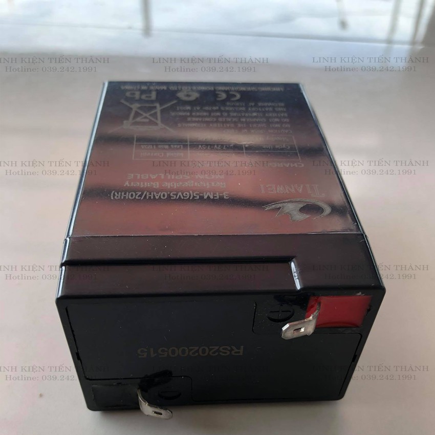 Acquy 6v4,5Ah-20Hr-Dành Cho Ô Tô Xe Máy Điện Trẻ Em