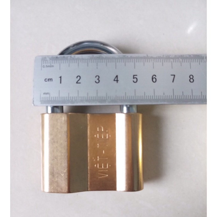 Combo 3 ổ khóa việt tiệp dùng chung 1 chìa ( loại 6 phân , khóa giữ chìa , gồm 3 chìa sơ cua )