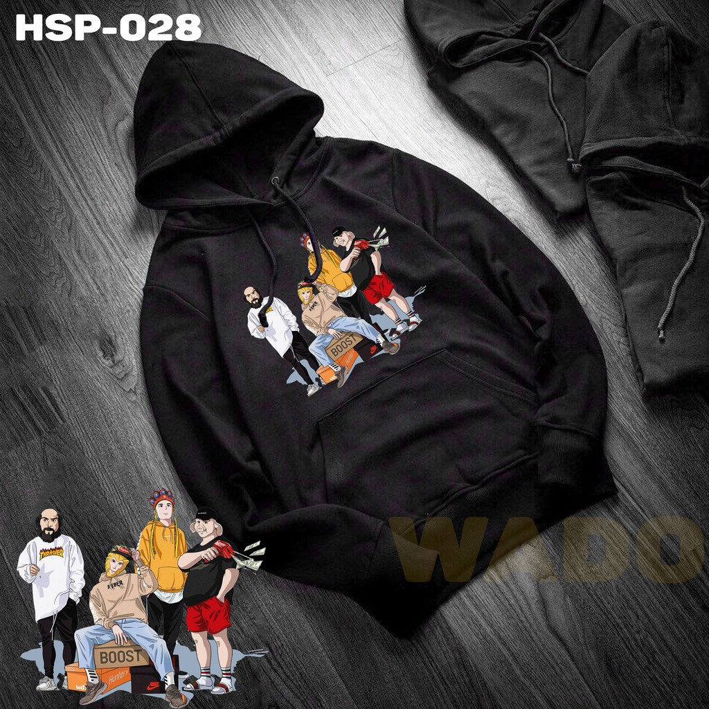 Áo hoodie 4 thầy trò đường tăng, độc lạ - mới nhất mùa thu đông 2018