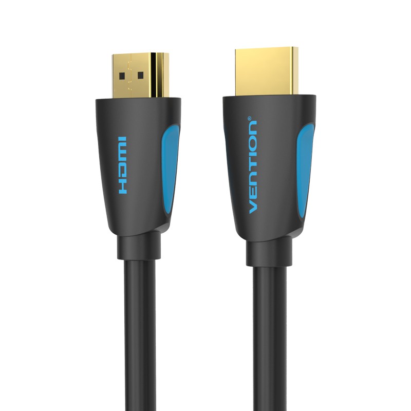 Cáp HDMI 2.0 hỗ trợ 4K 60Hz, dài 1.5m đến 10m Dây tròn- Vention VAA-M02 - BEN