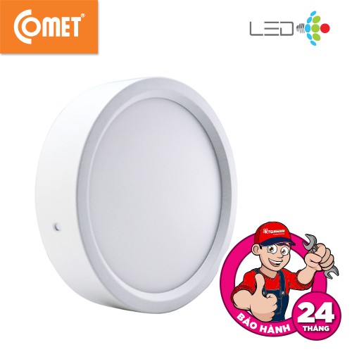 [MÃ LIFEMC2510A giảm 50K]Đèn Led TRÒN ốp nổi Comet CED121T-18, công suất 18W