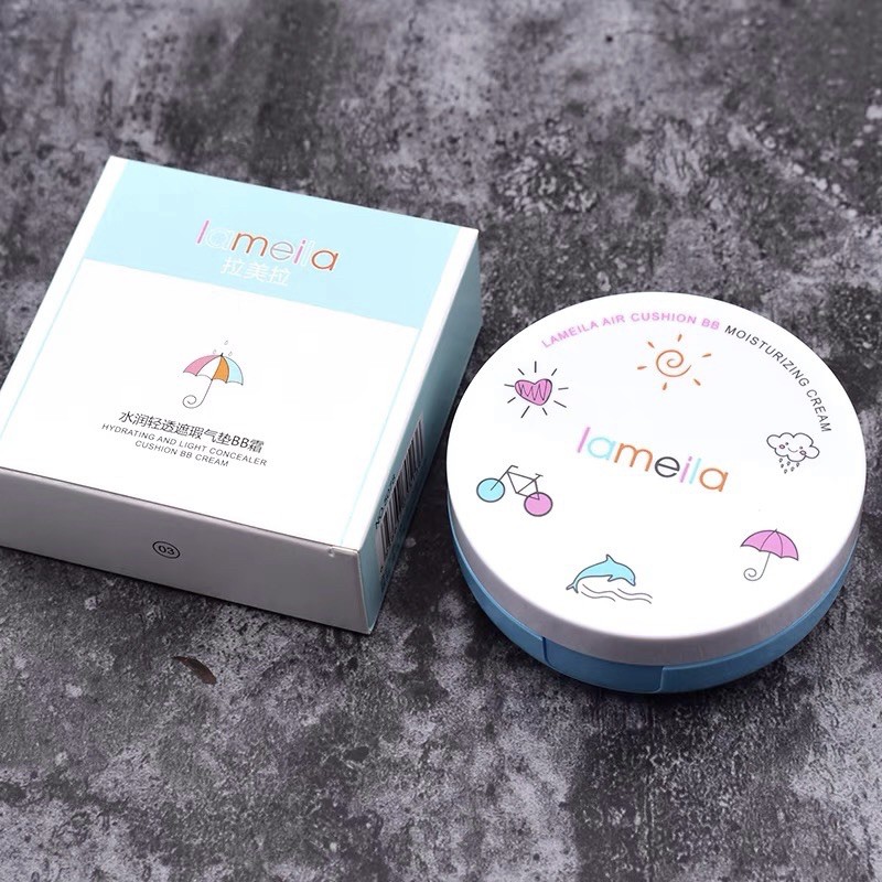 HOT TAOBAO Phấn Nước LAMEILA Cái Ô Che Khuyết Điểm Thần Thánh Kiềm Dầu Cushion Nội Địa Trung Căng Bóng Kem Nền Nâng Tone | BigBuy360 - bigbuy360.vn