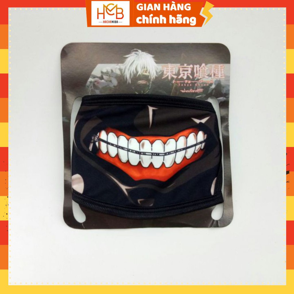 Khẩu Trang Tokyo Ghoul | Khẩu Trang Ken Kaneki Có Khóa Và Không Khóa
