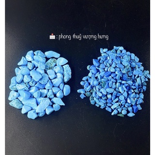 1KG đá vụn phong thuỷ nhà cửa, đá vụn thạch anh xanh Aventurine