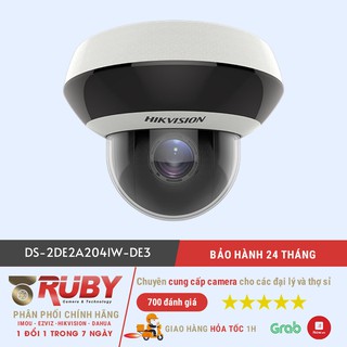 Camera ip mini speed dome 2mp hikvision ds-2de2a204iw-de3
