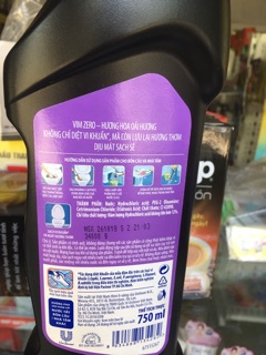 NƯỚC TẨY BỒN CẦU VIM ZERO 750ml