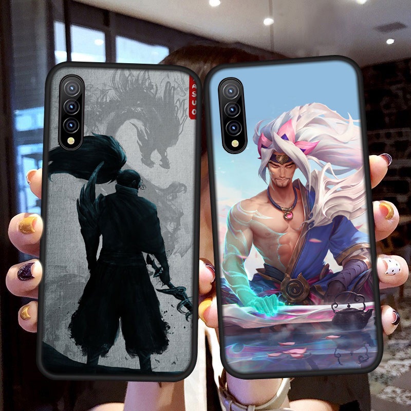 Ốp Điện Thoại Silicon Mềm Hình Usi138 Yasuo League Of Legends Cho Oppo A93 A92S A92 A91 A72 A54 A53 A52 A32 A31 A15 A15S A8