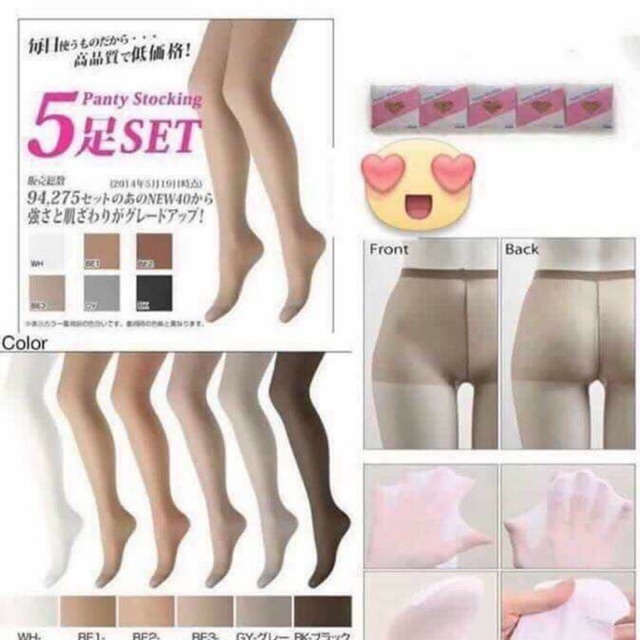 Quần tất Panty Sock made in Japan