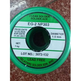 Thiếc hàn Không Chì Japan 1.0kg dây 1.0mm