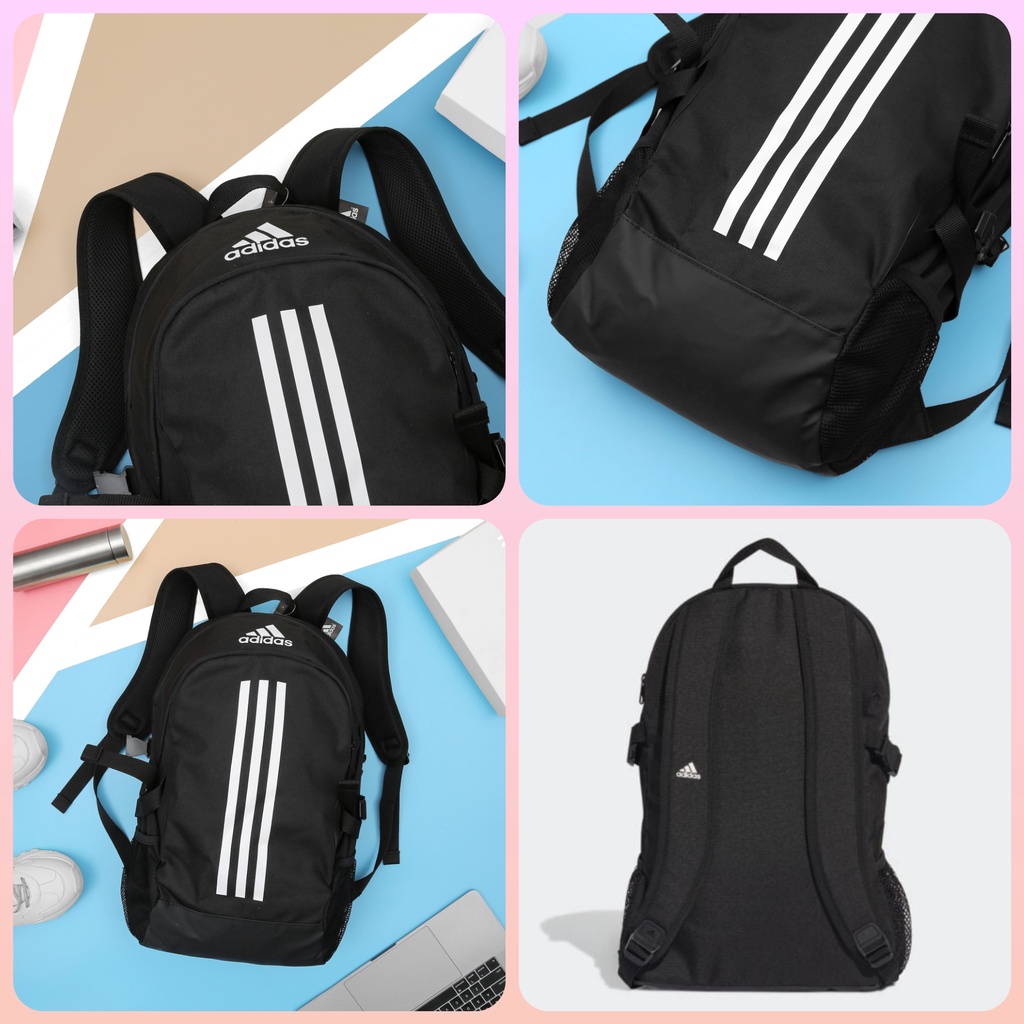 (FJ4459) Balo adidas power 5 ID phối sọc bạc, 30L - Balo nam nữ thời trang - Balo thể thao adidas - Balo đi học