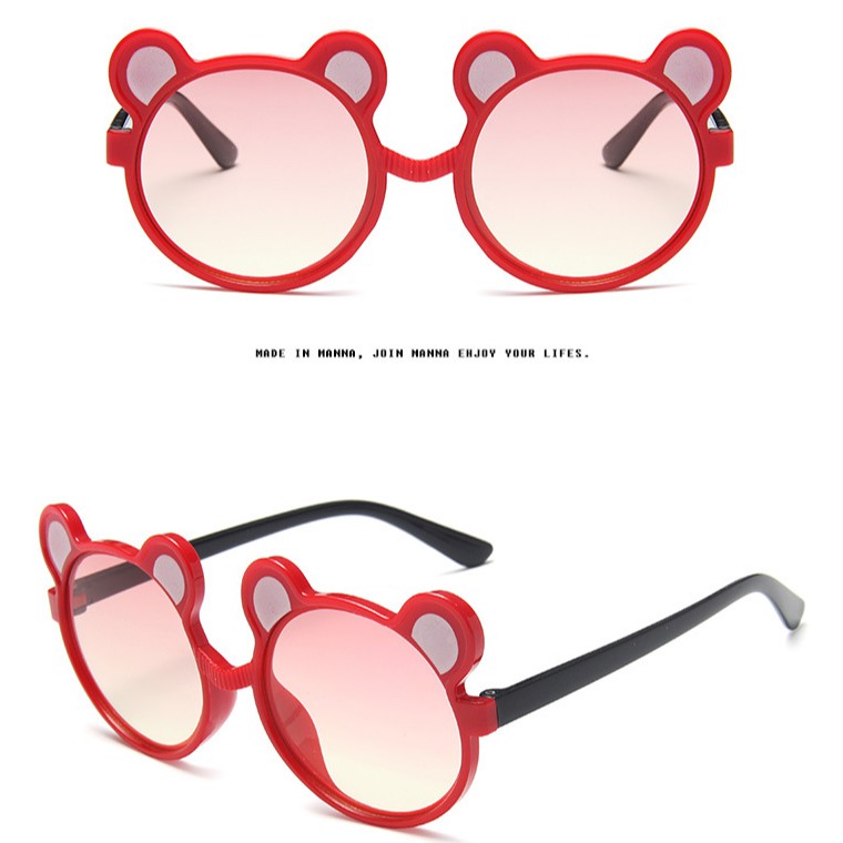 Kính mát chống tia uv400 phong cách Hàn Quốc dành cho bé