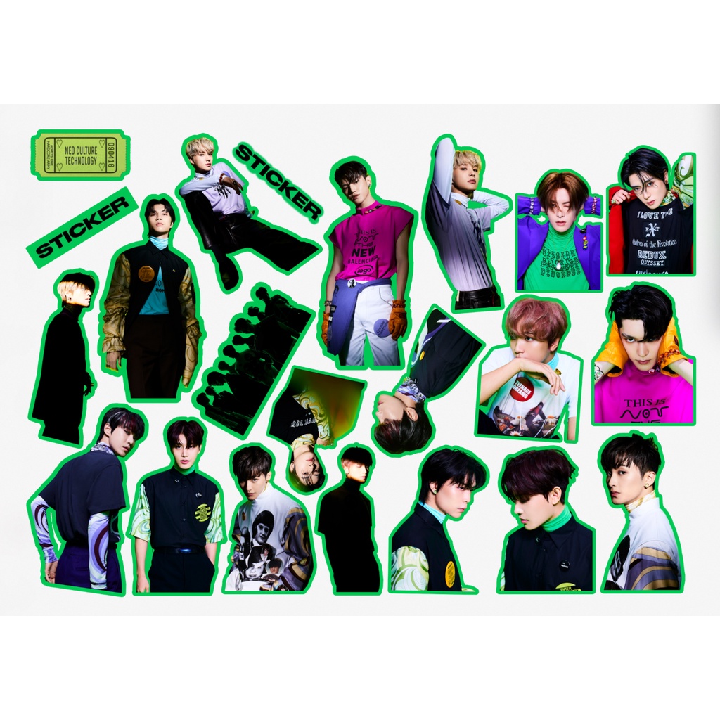 [KPOP] Sticker NCT 127 Album Sticker Mark