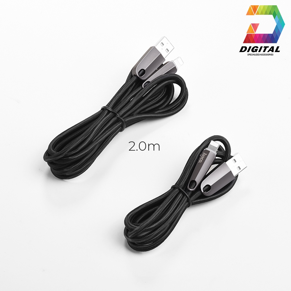 Cáp Sạc Tự Ngắt HOCO U35 Dài 2 Mét