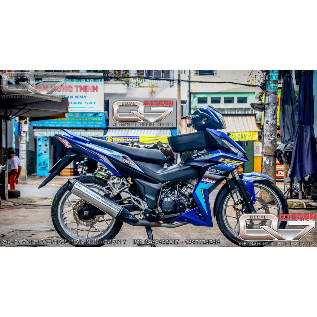 Tem Rời WINNER V1 XANH ĐEN