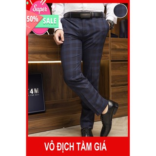 😍😍[SALE GIÁ GỐC] 😍😍QUẦN ÂU TÍM THAN KẺ VUÔNG