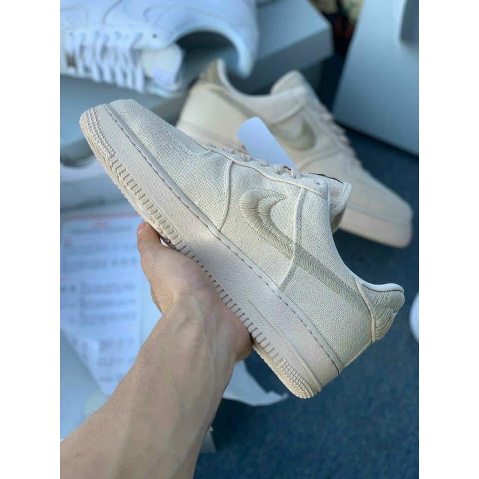 Giày Sneaker Cổ Thấp  AF1 - Air Force 1 x Stussy Fossil Stone