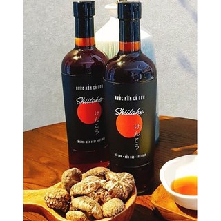 NƯỚC MẮM SHIITAKE - 1 Chai - Nước Mắm Truyền Thống - Nước Mắm Sạch