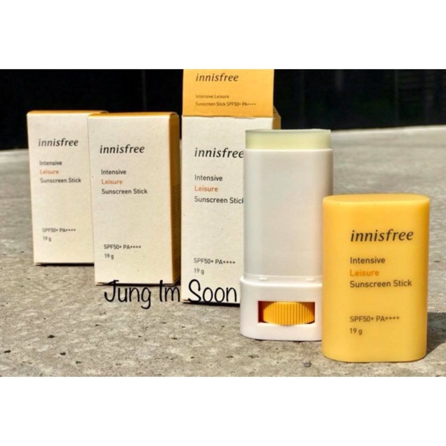 ☀️☀️Kem Chống Nắng Dạng Thỏi➰Chống Trôi➰Cho Các Hoạt Động Ngoài Trời Innisfree Intensive Leisure Sunscreen Stick SPF50+/