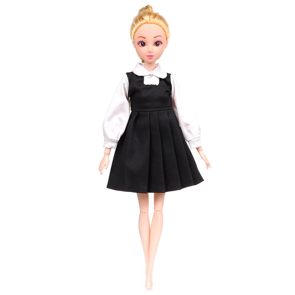 1 Bộ Áo Thun Và Chân Váy Mini Handmade Thời Trang Cho Búp Bê