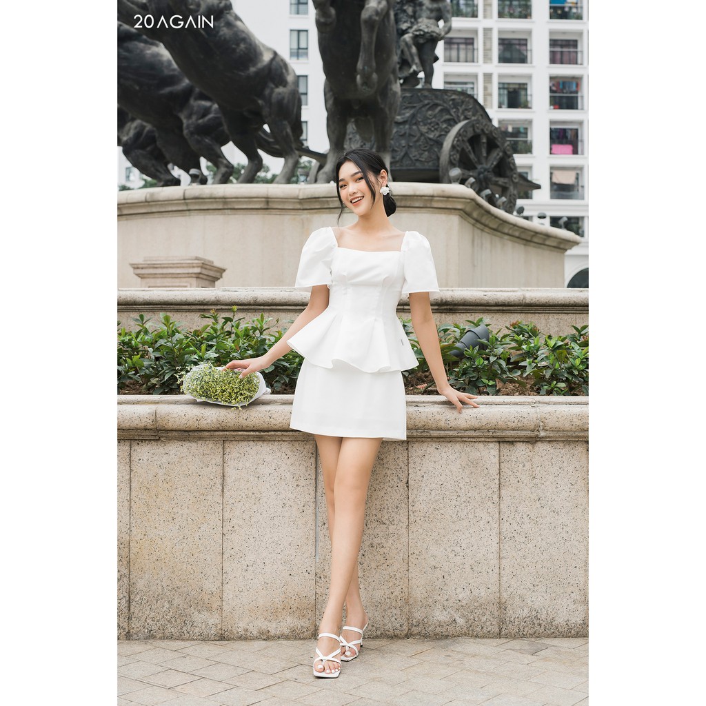 [Mã WABRM50 giảm 15% đơn 99k] Áo sơ mi Xòe Gấu 20Again ASA1460 | BigBuy360 - bigbuy360.vn