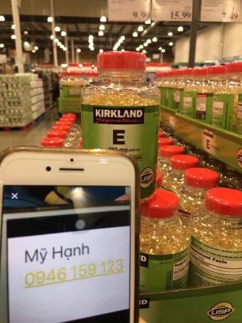 Tách lẽ 50 viên vitamin E dùng thử