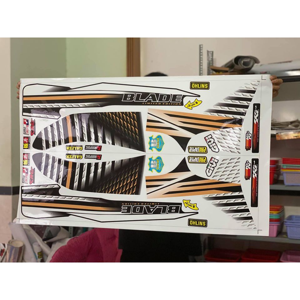 Tem Rời Wave Blade - Tem Chất Lượng - Tặng Logo - Ver 29