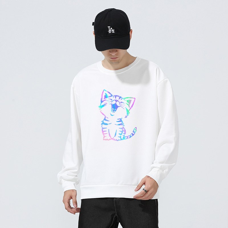 Áo Sweater Mèo Cười  Phản Quang Cao cấp