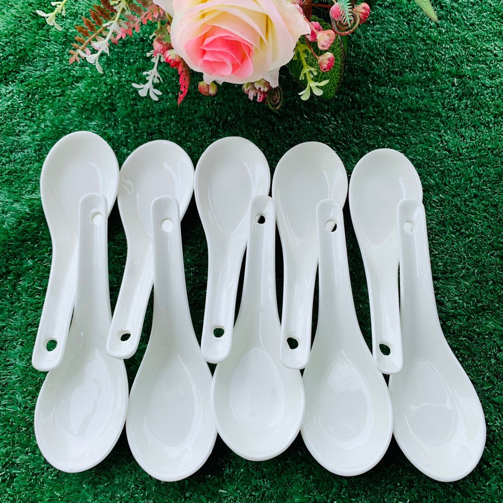 10 Muỗng sứ BÁT TRÀNG HÀNG KM ENSURE