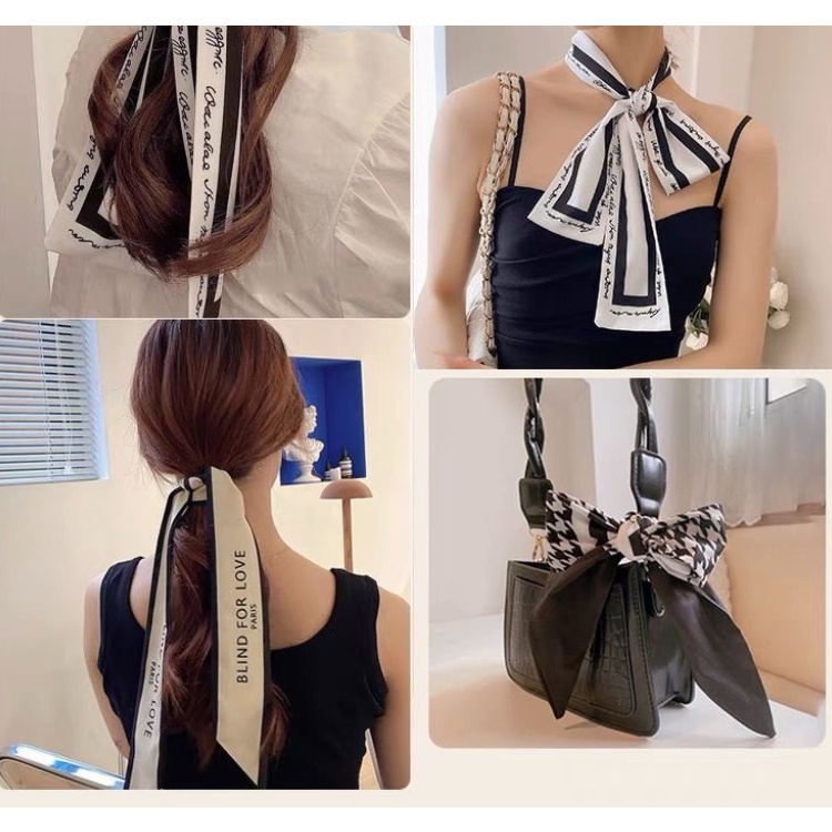 Băng Đô Cài Tóc Bằng Lụa Phong Cách Pháp Thời Trang Mùa Hè Mới Cho Nữ