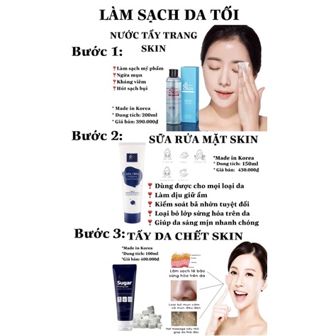NƯỚC TẨY TRANG SKIN HÀN QUỐC