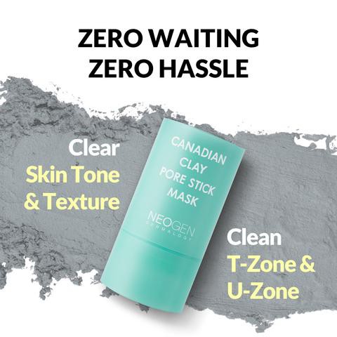 Thanh Lăn Giảm Mụn Đầu Đen Neogen Mặt Nạ Đất Sét Bùn Băng NEOGEN DERMALOGY CANADIAN CLAY PORE STICK 28G [NHẬP KHẨU] | BigBuy360 - bigbuy360.vn