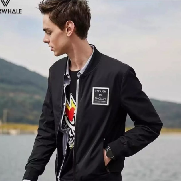 [Mã FAMALLT5 giảm 15% đơn 150K] Áo khoác kaki nam nữ ENOUGH Bảo Đăng