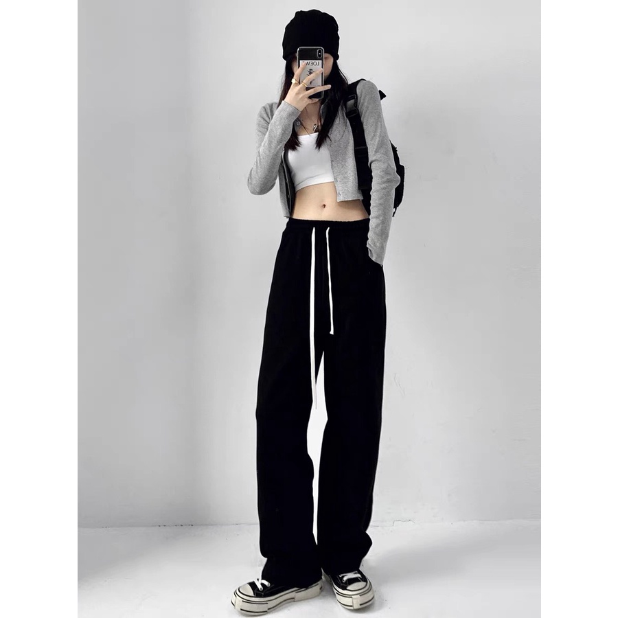 Quần Dài Ống Rộng Unisex, Quần Dài Ống Suông Ulzzang SG00