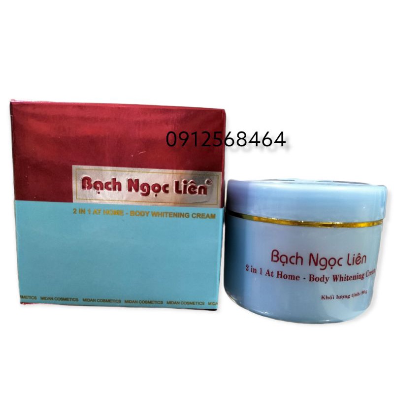 Combo Kem Bạch Ngọc Liên Vaseline Kích Kèm Trắng