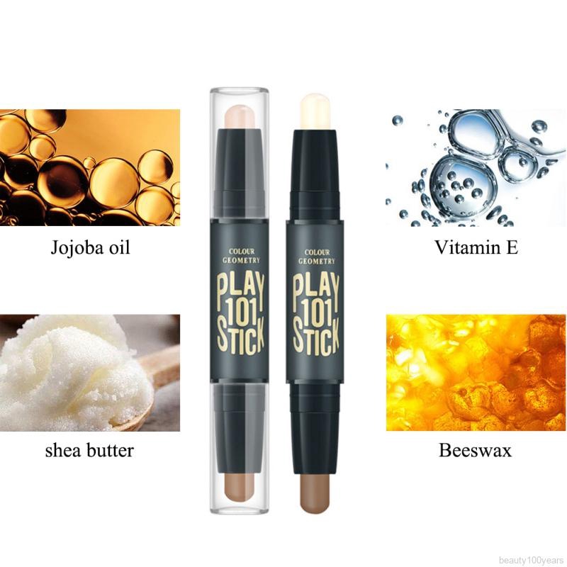 [Hàng mới về] Thỏi tạo khối giúp che khuyết điểm 2 đầu chống thấm nước cao cấp | BigBuy360 - bigbuy360.vn