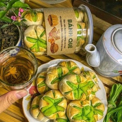 Combo 2 hộp bánh đậu xanh lá dứa