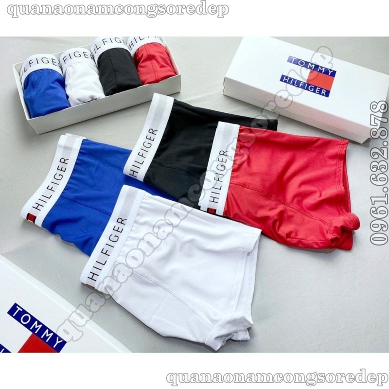 [SALE] Sịp Đùi nam TOMY, quần sịp đùi nam, quần lót nam cao cấp, quần boxer nam TOMY, vải thun lạnh co giãn 4 chiều