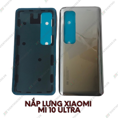 Nắp lưng xiaomi mi 10 ultra trong suốt ,đen , bạc