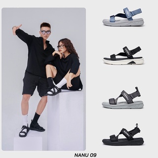 Giày sandal nam nữ Nanu 08 quai chéo streetstyle