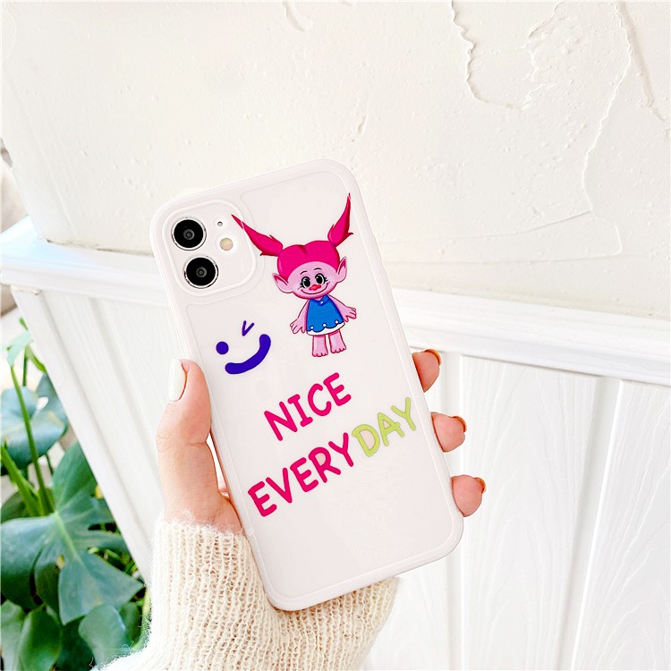 Ốp lưng iphone Búp Bê IMD dày dặn viền nổi 6/6plus/6s/6splus/7/7plus/8/8plus/x/xr/xs/11/12/13/pro/max/plus/promax | BigBuy360 - bigbuy360.vn