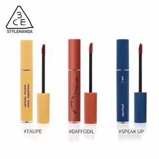 Son kem 3CE tông màu lì mịn như nhung kiểu retro sáng da dễ lên màu lâu trôi