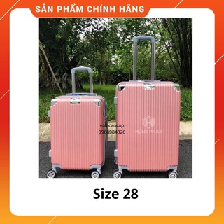 [CHÍNH HÃNG] Size 28 Vali Nhựa Kéo Hùng Phát 841 Chống Xước Chống Va Đập.