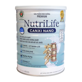 Sữa Nutrilife Canxi Nano – Phòng Ngừa Loãng Xương Cho Người Trên 18 Tuổi