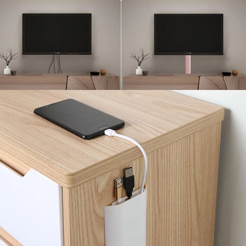 Kẹp Giữ Dây Cáp Gắn Tường 4 Màu Tiện Dụng