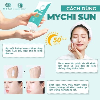 Kem chống nắng MYCHI SUN ( Tặng sữa rửa mặt)