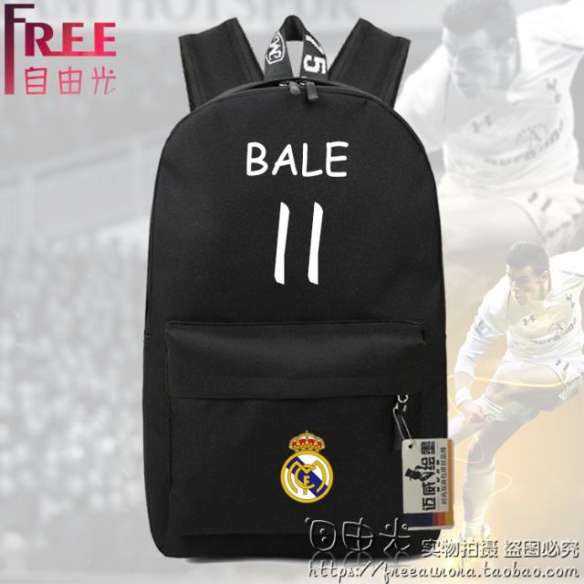 Hàng Có Sẵn-Hot bán Real Madrid No. Balo Thể Thao 11 Chuông In Logo Real Madrid Dành Cho Nam Và Nữ