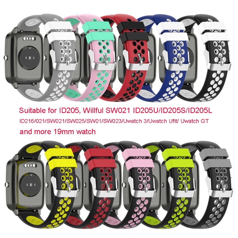 Dây đeo thay thế thích hợp cho đồng hồ thông minh Willful SW01/Uwatch 3/Uwatch Ufit/Uwatch