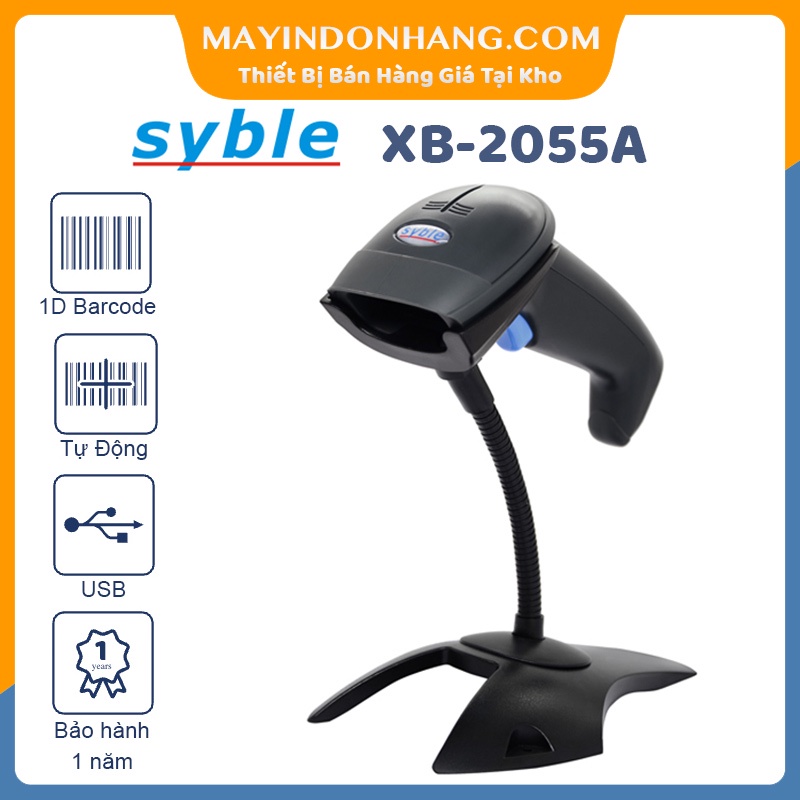 Máy đọc mã vạch Syble XB 2055A - AUTO Xả Kho Bán Lỗ thumbnail